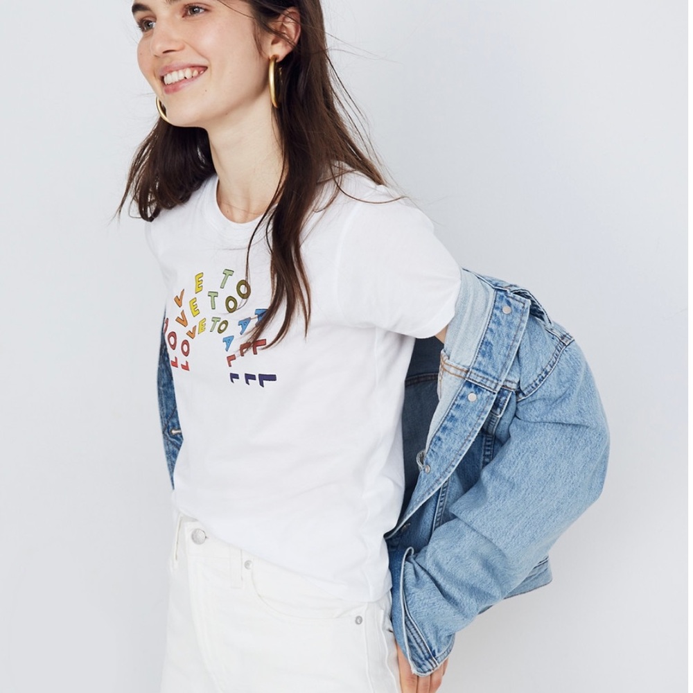 Madewell x HRC Love to all T-Shirt, Small